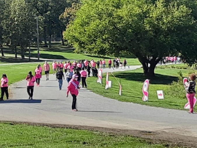 Making Strides Against Breast Cancer Walk