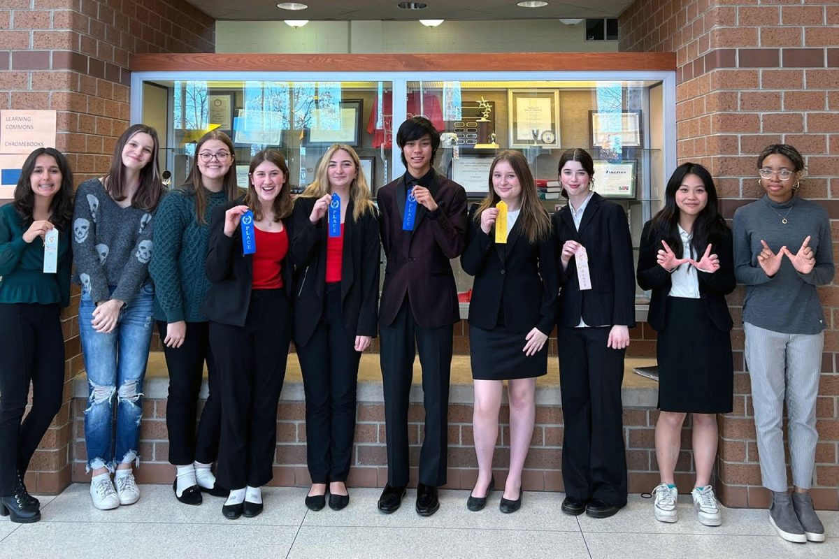 At our home tournament, we hosted 12 teams to compete in a variety of speech and debate events. Our team had 14 students compete in various speech and debate events including public forum, radio broadcasting and even improv duo. In Debate, our world schools team placed 4th. Gabi Stabler placed 4th and Sophia Knipper placed 6th in radio broadcasting. 