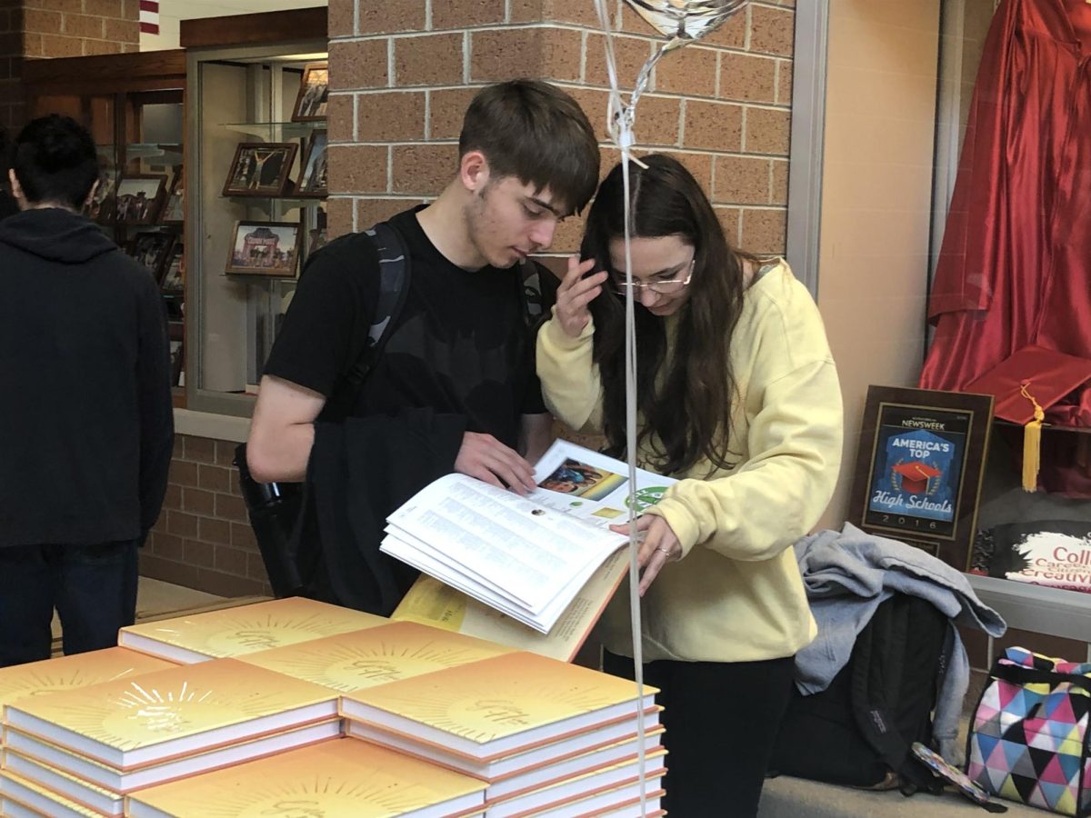 Yearbook Distribution During Lunches
