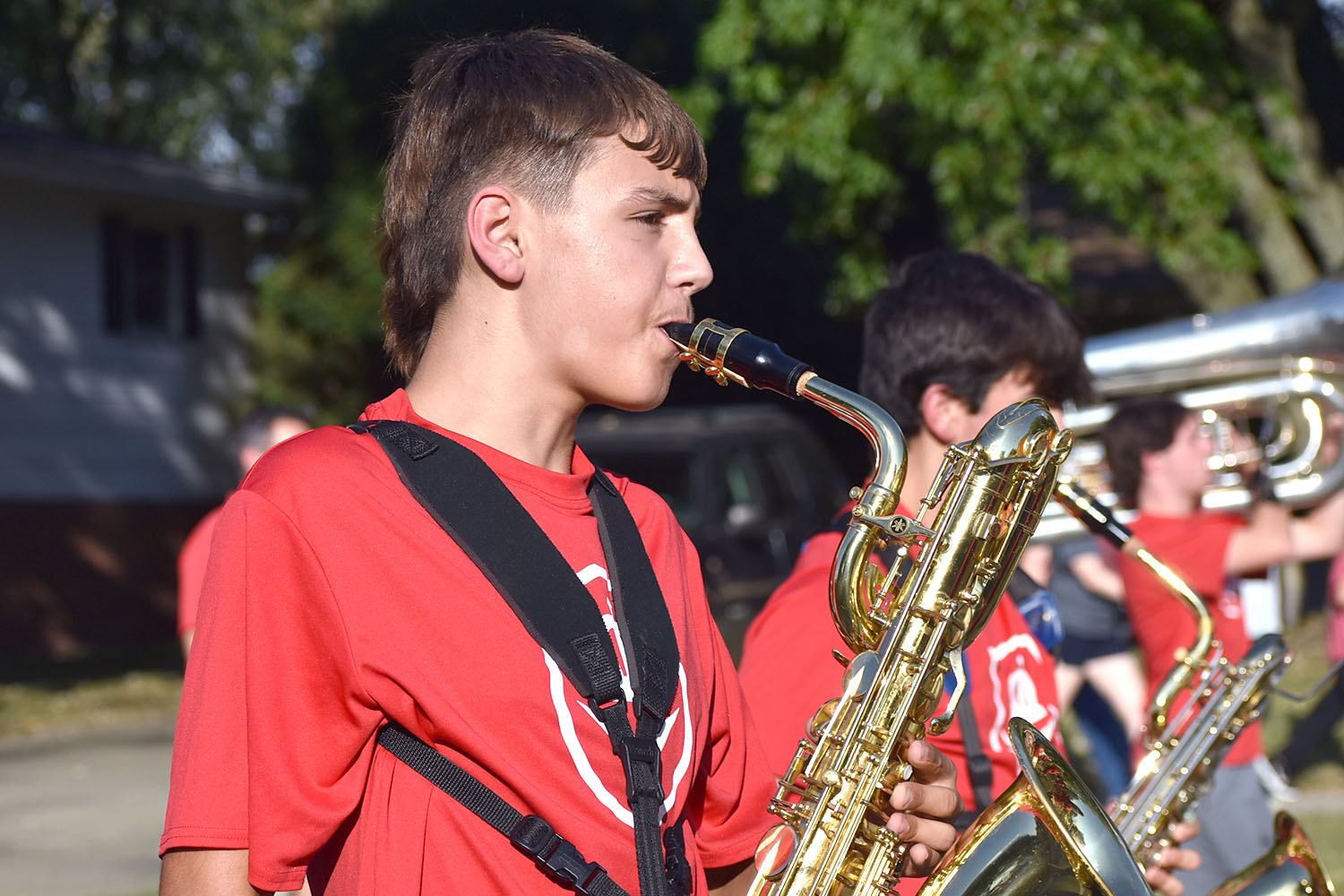 Parading Into Homecoming