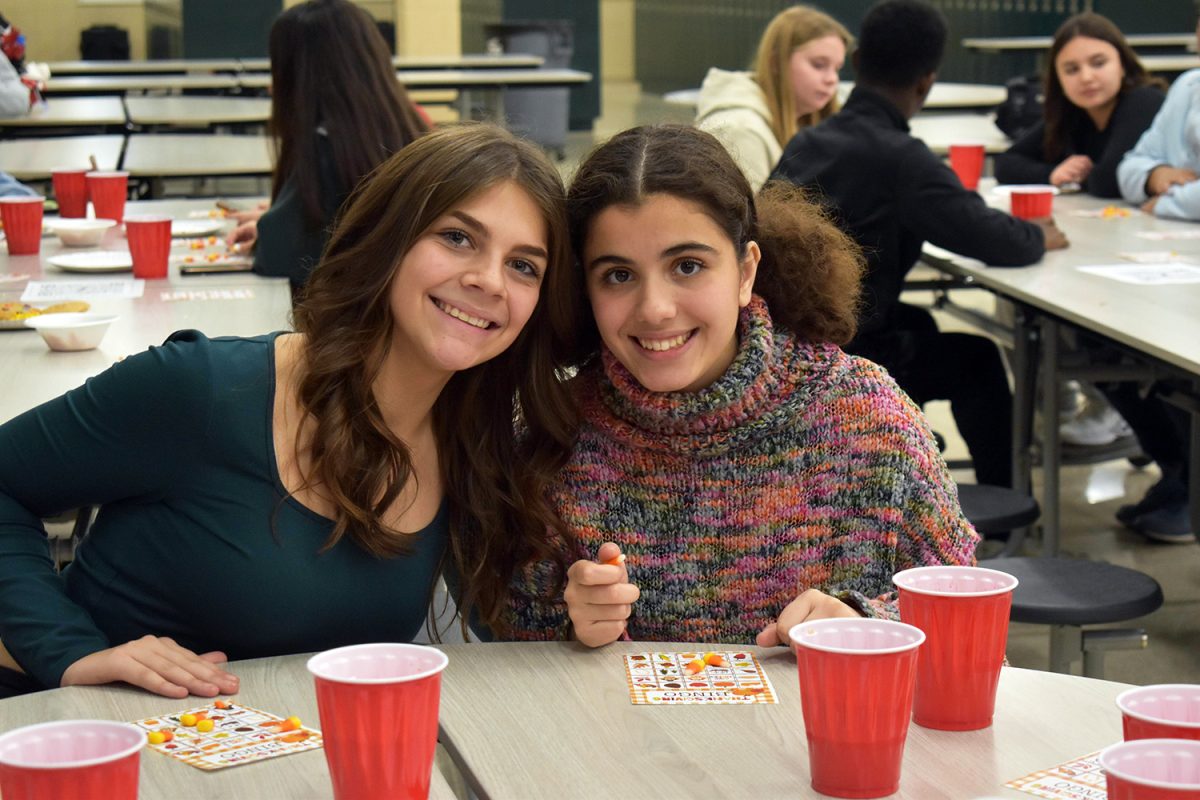 Best Buddies enjoy playing bingo together.