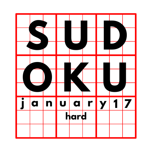 Sudoku- Hard