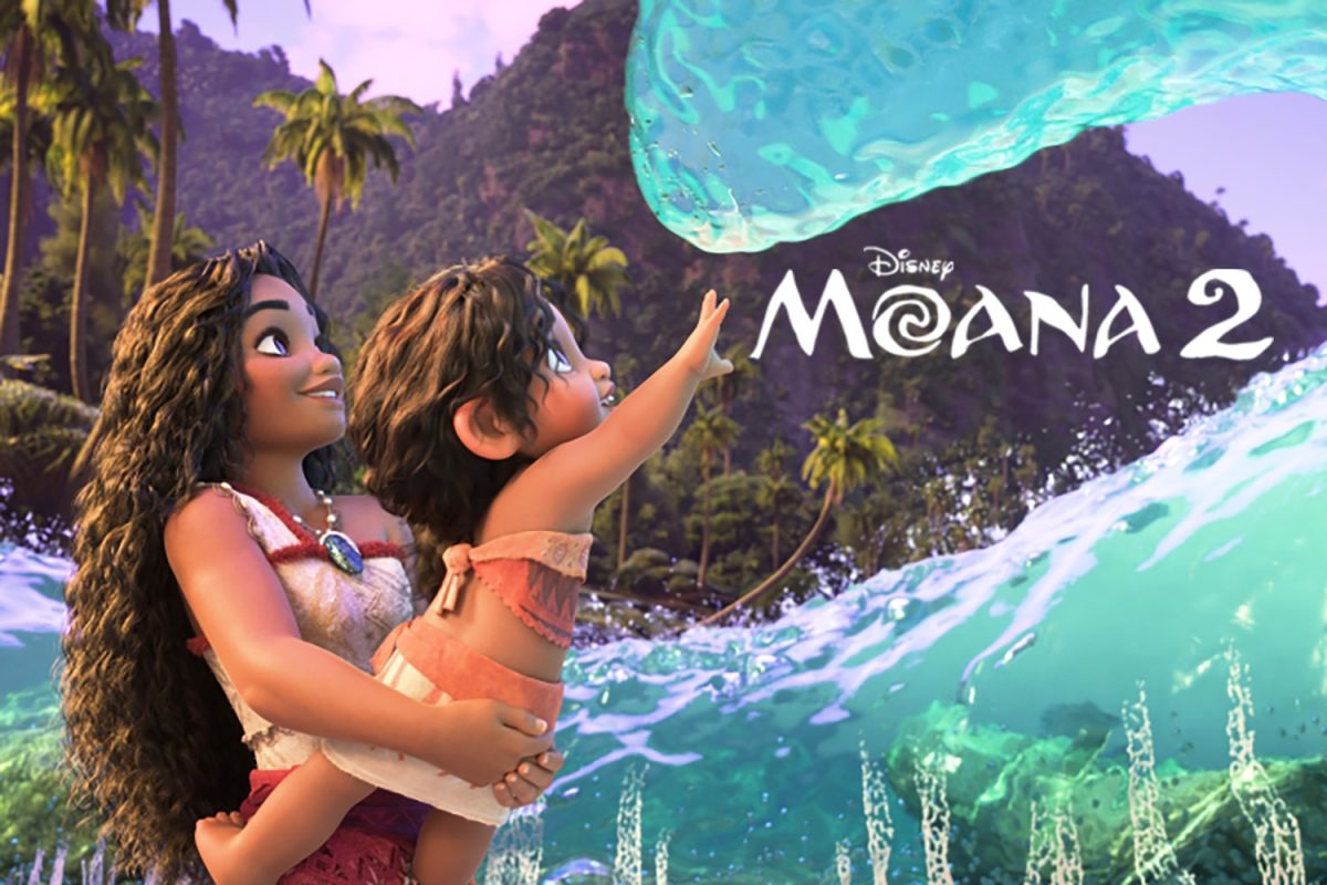 Moana and her sister, Simea. Photo by: Disney Enterprises