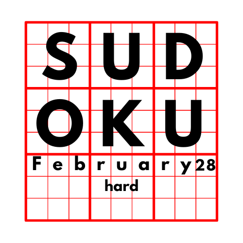 Sudoku 2-28-25