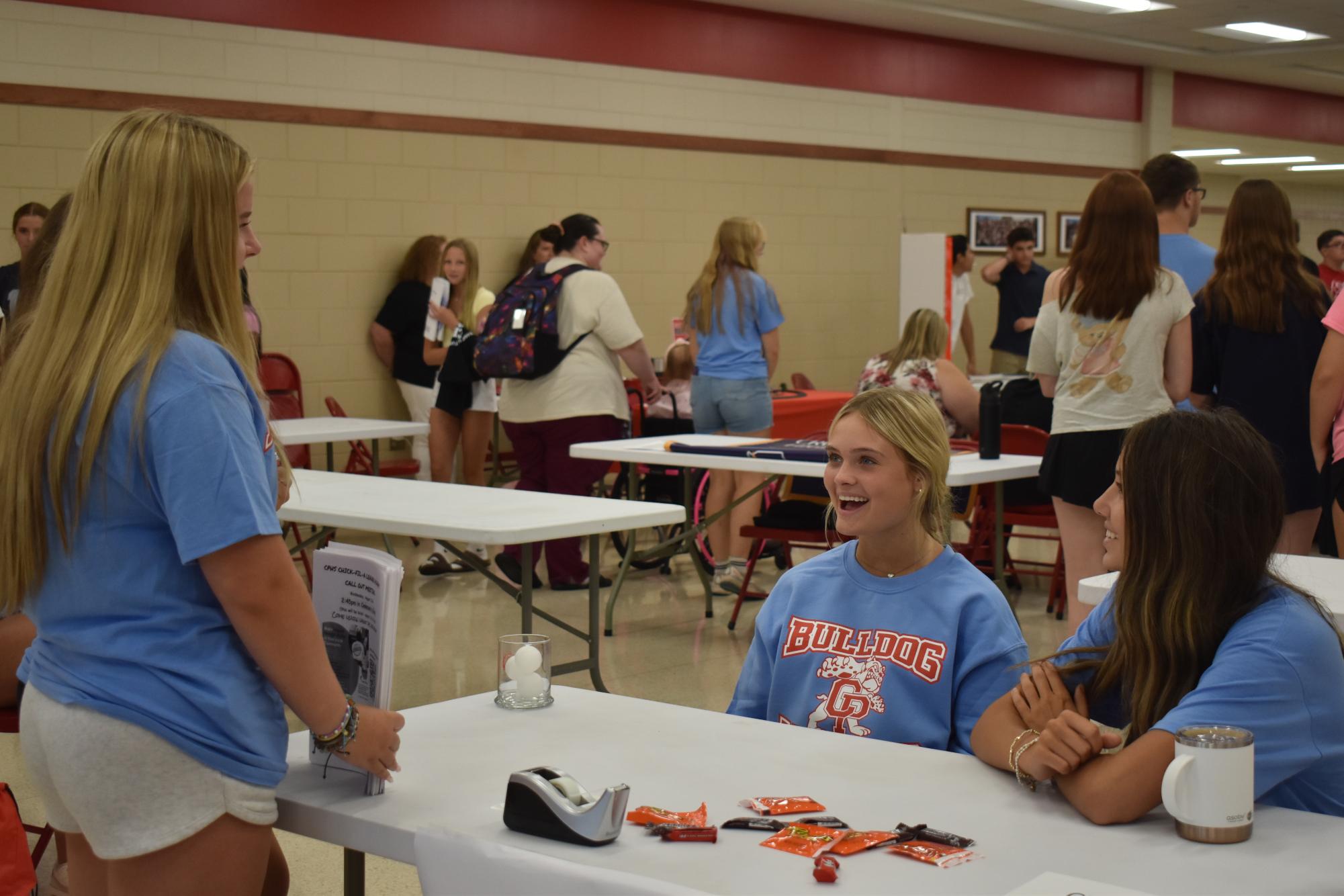Freshmen Rush to be a Bulldog