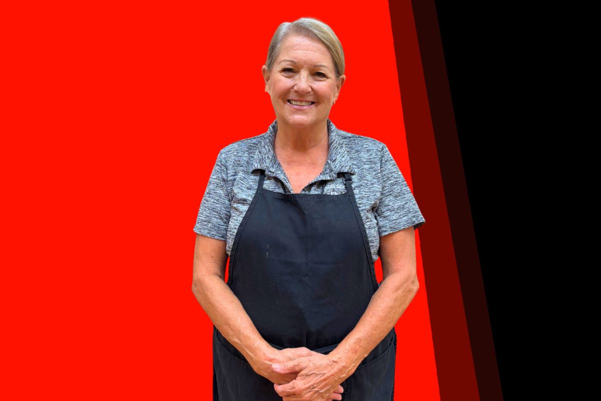 Cafeteria Staff Pam Sanders