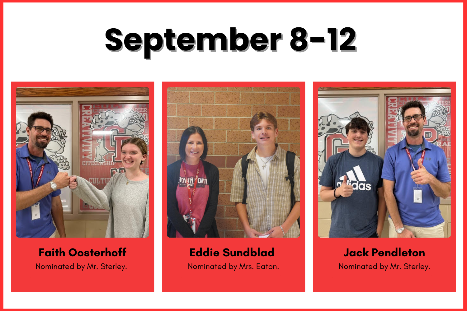 Students of the Week