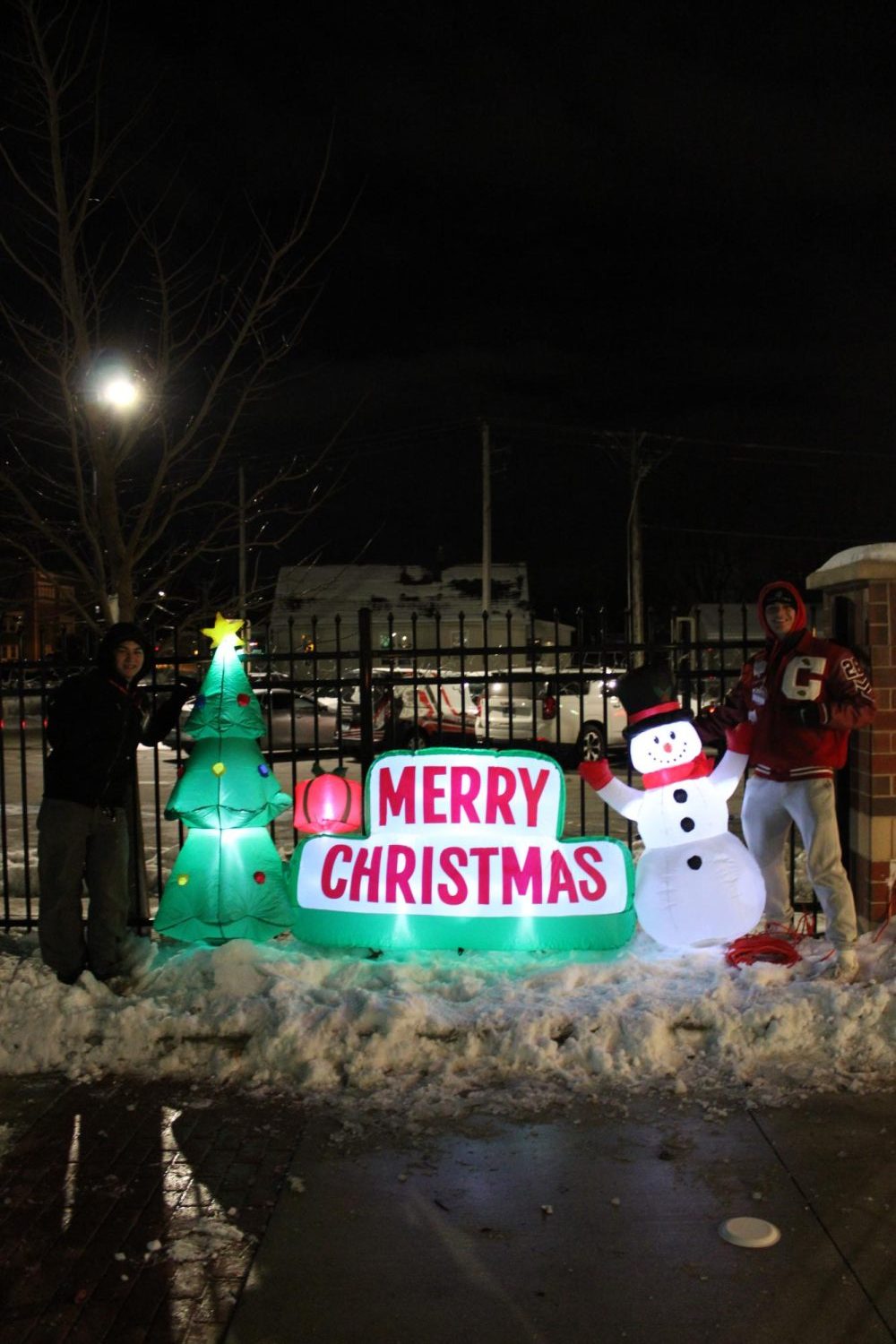 Bulldog Park Celebrates the Christmas Season