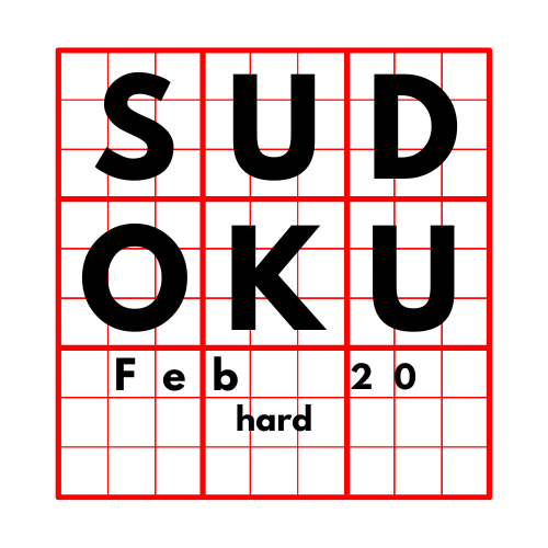 Sudoku 02-20-26