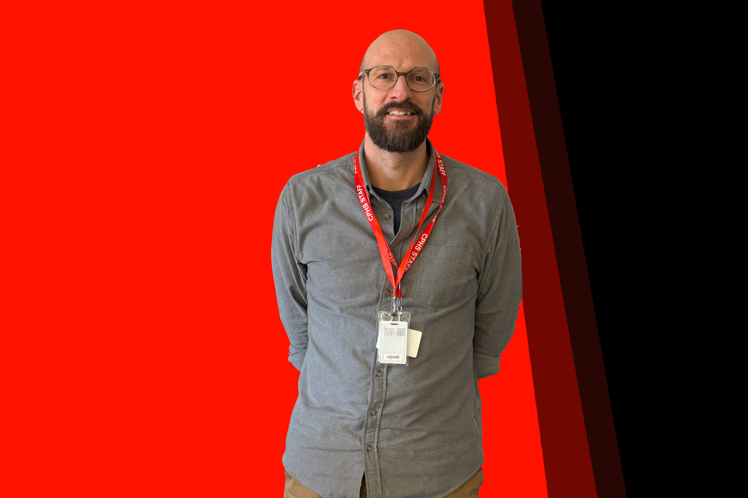 Teacher Eric Beard