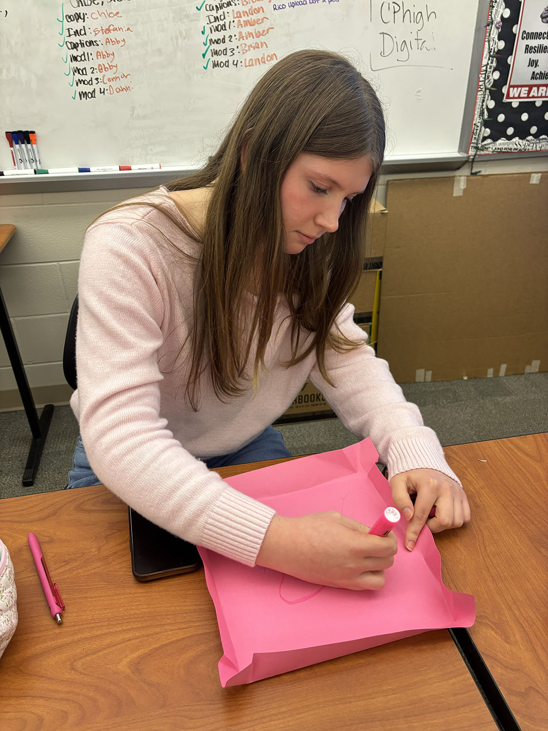 Excalibur Yearbook Valentine's Day Boxes