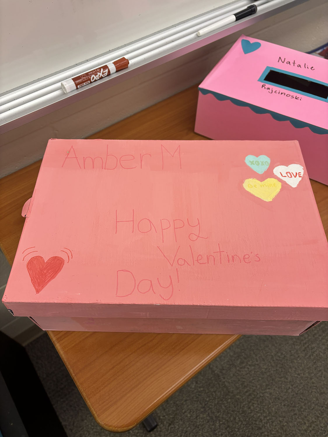 Excalibur Yearbook Valentine's Day Boxes
