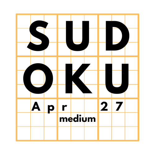 Sudoku 04-27-26